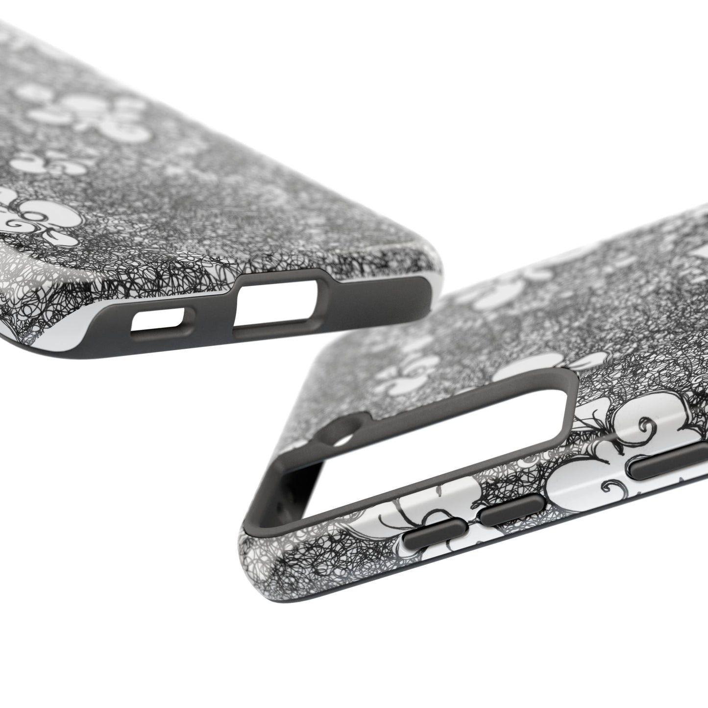 Flower Scribbles Phone Case