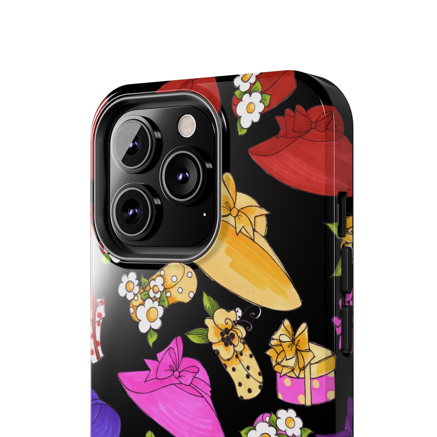 Accessories Tossed Black Phone Case