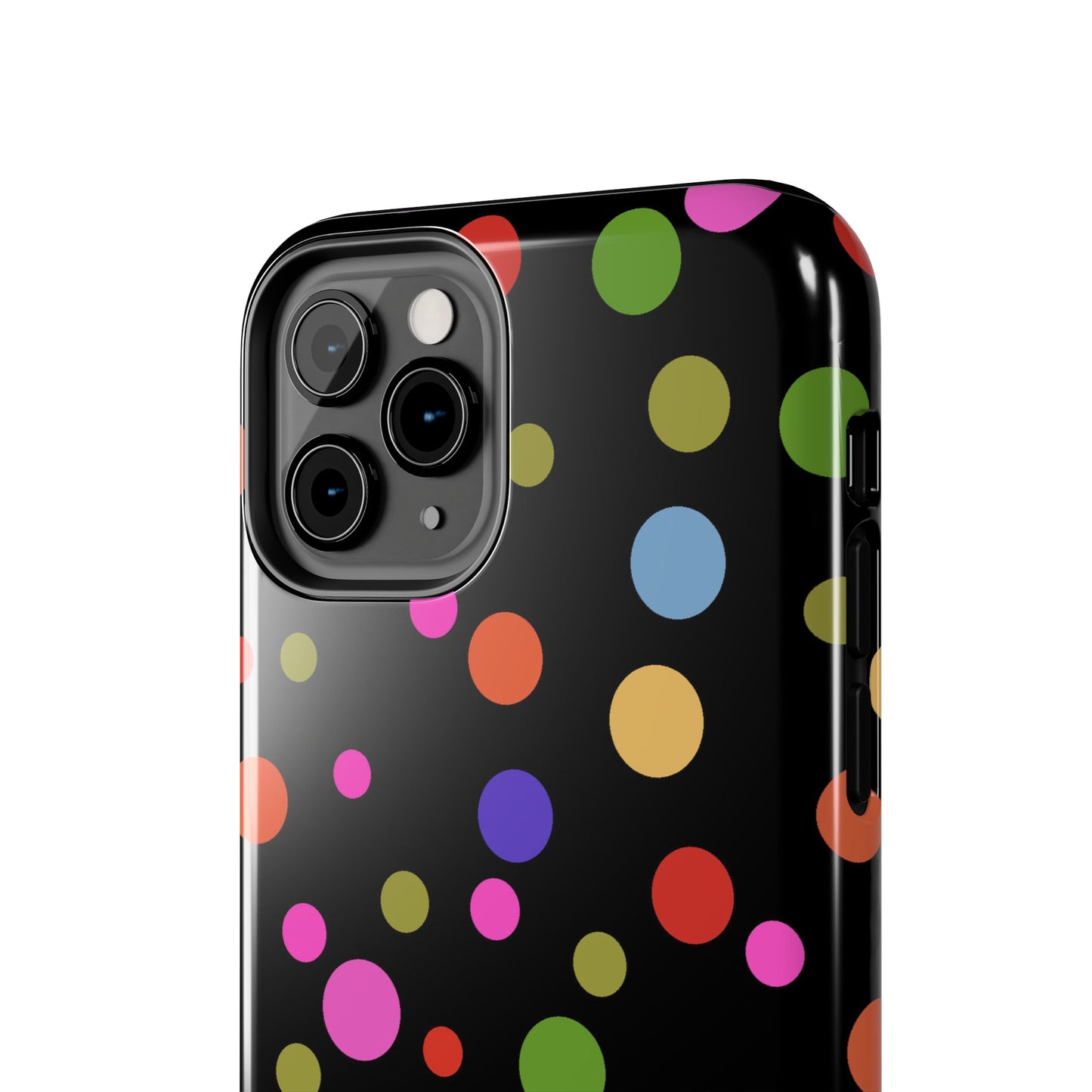 Dot Assortment Black Phone Case