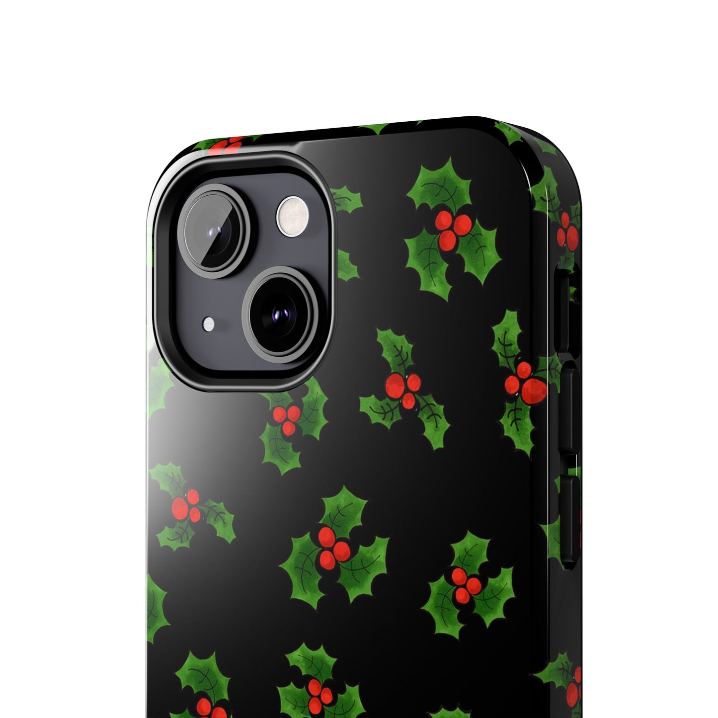 Lotsa Holly Black Phone Case