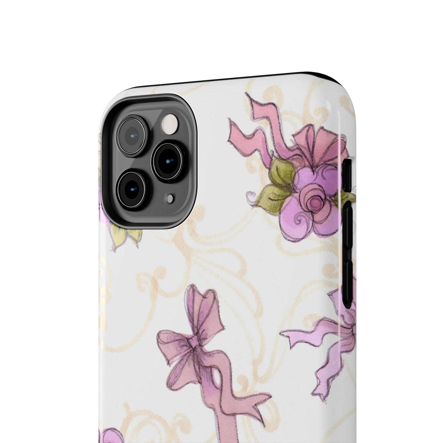 Flower Model Bow Flowers Phone Case