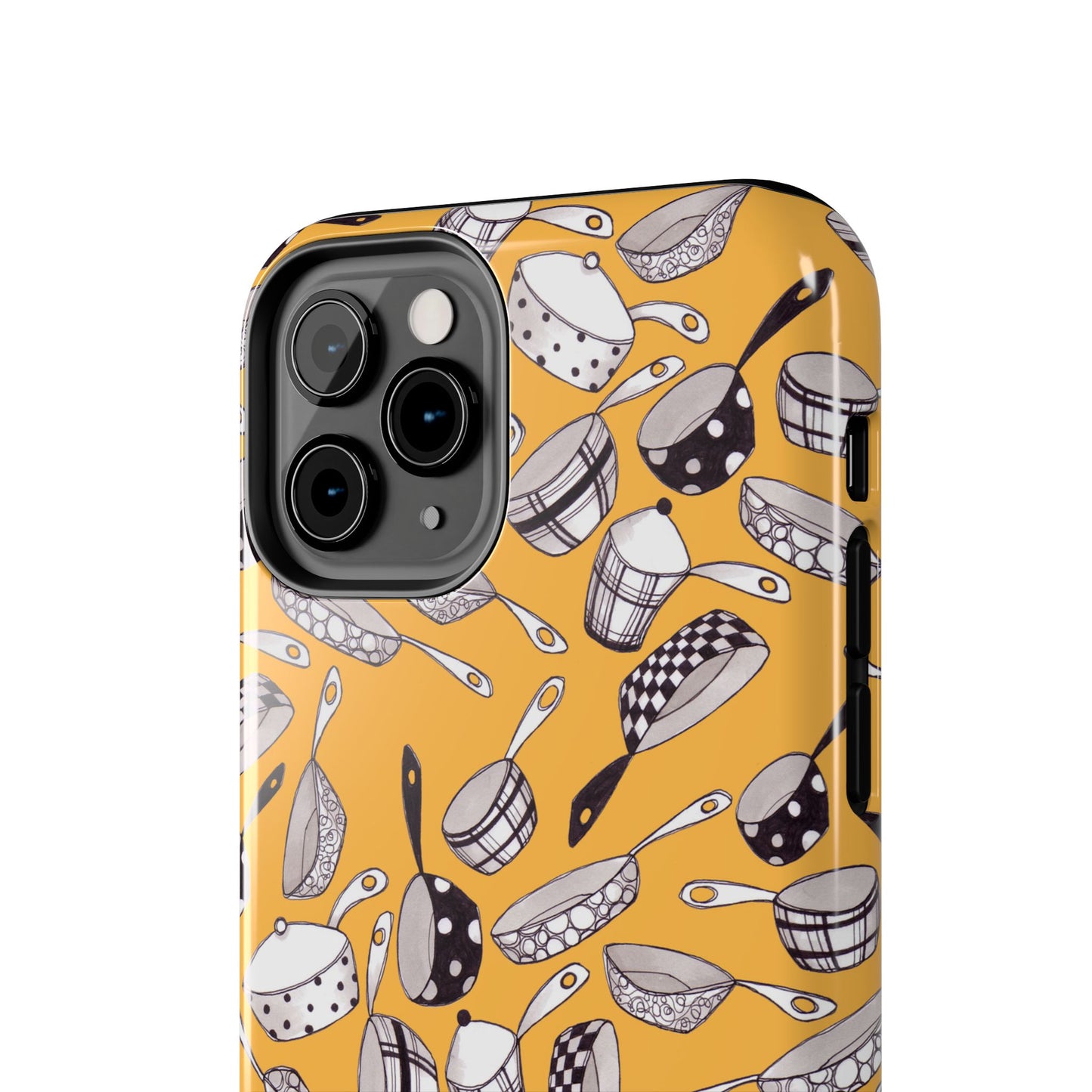 Pots & Pans Flyin' Yellow Phone Case