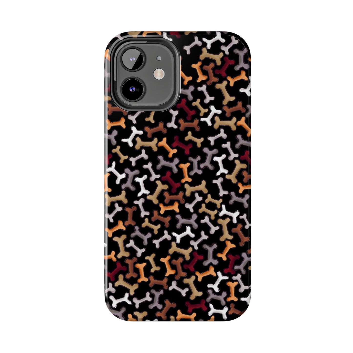 Dog Bones Black Phone Case
