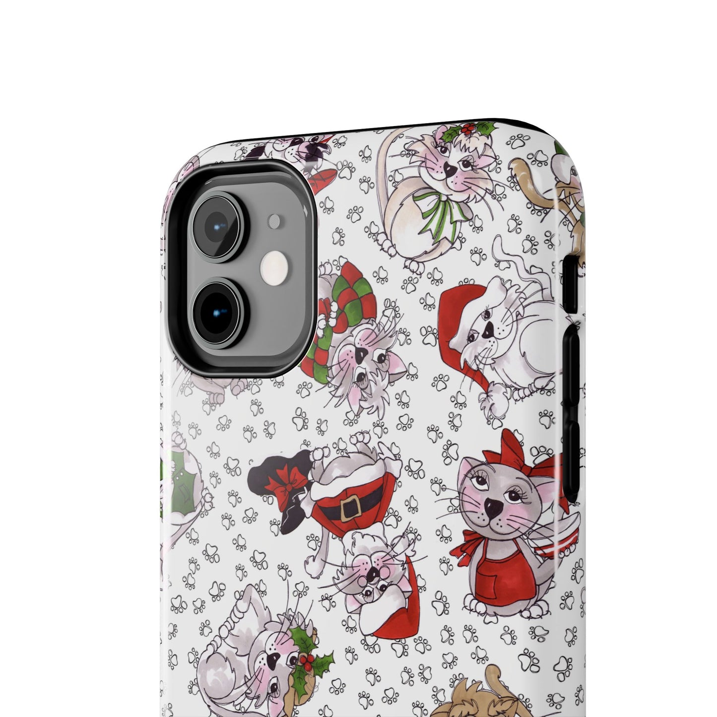 Kitty Blizzard White Phone Case