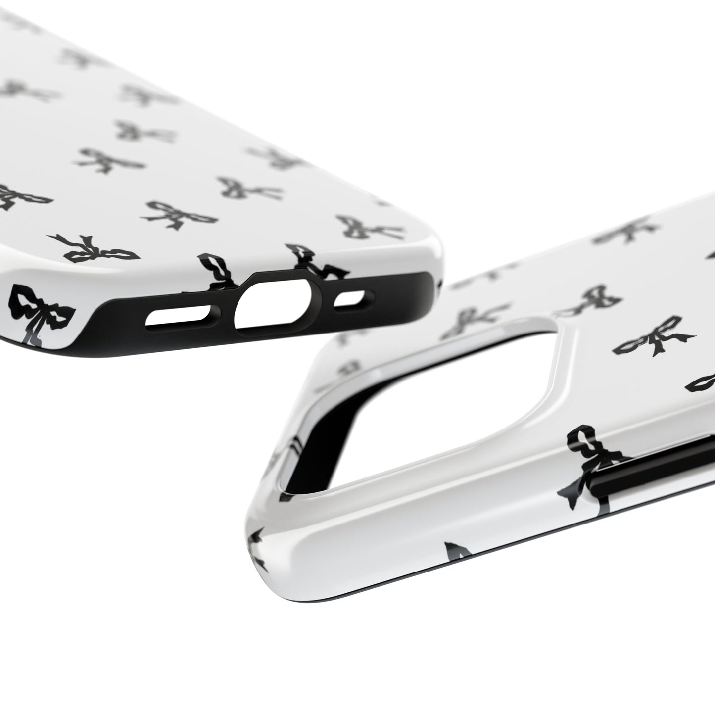 Black Bows Phone Case