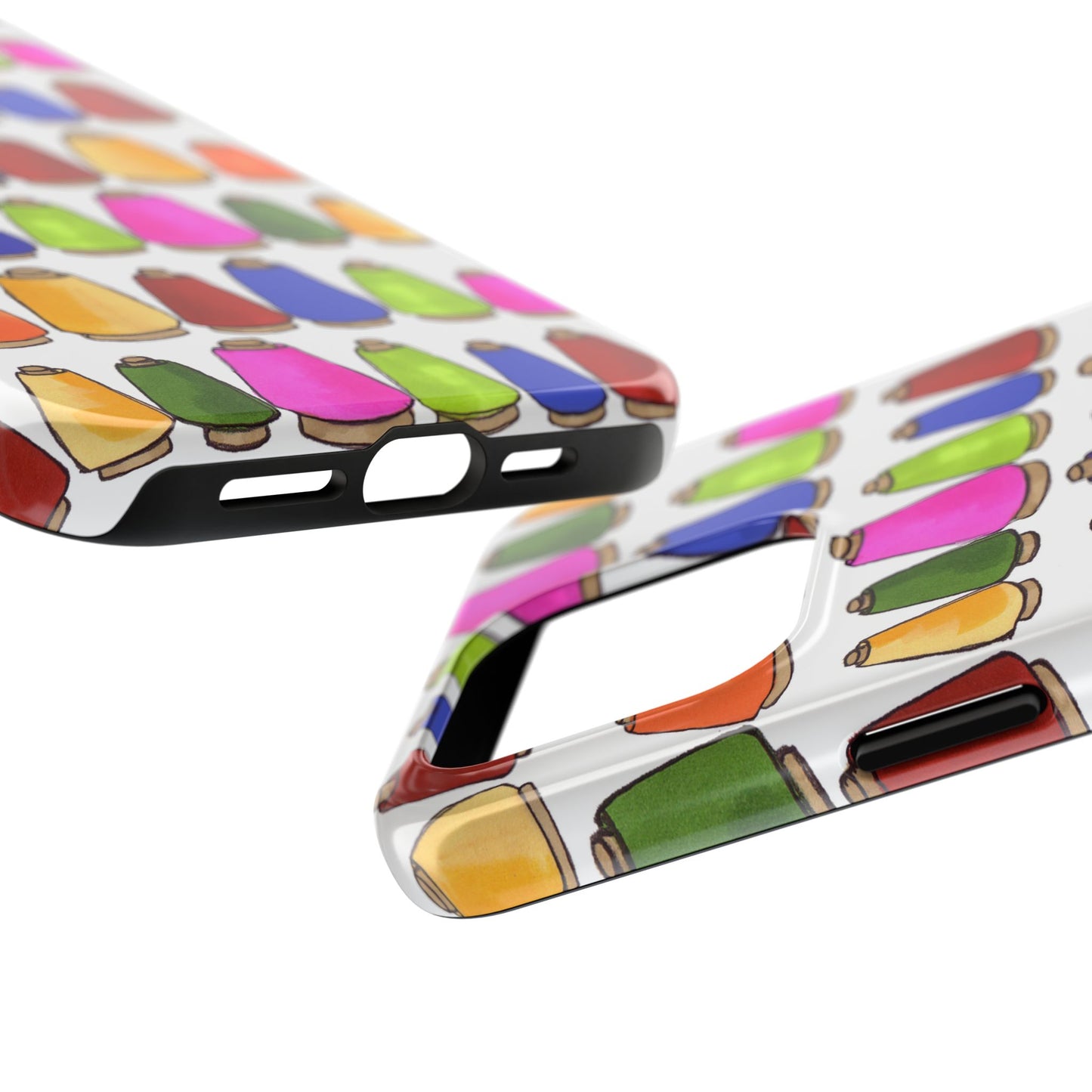 Coneiferous White / Multi Phone Case