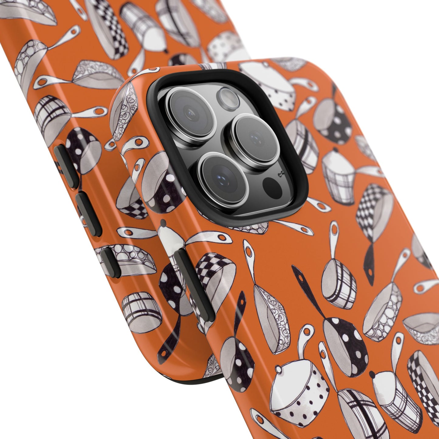 Pots & Pans Flyin' Orange Phone Case