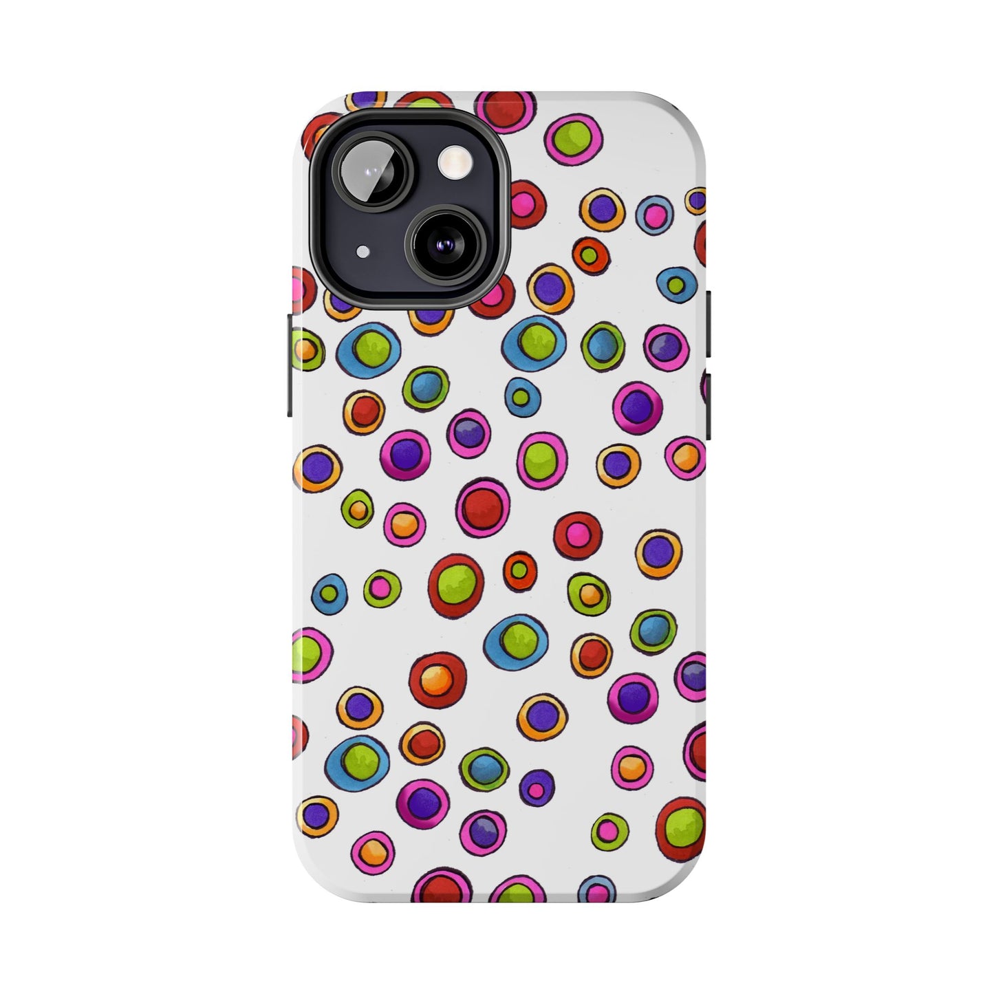 Dopey Dots White Phone Case