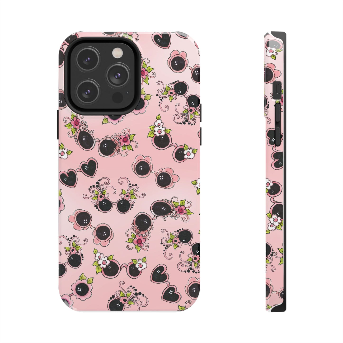 Tossed Shades Pink Phone Case