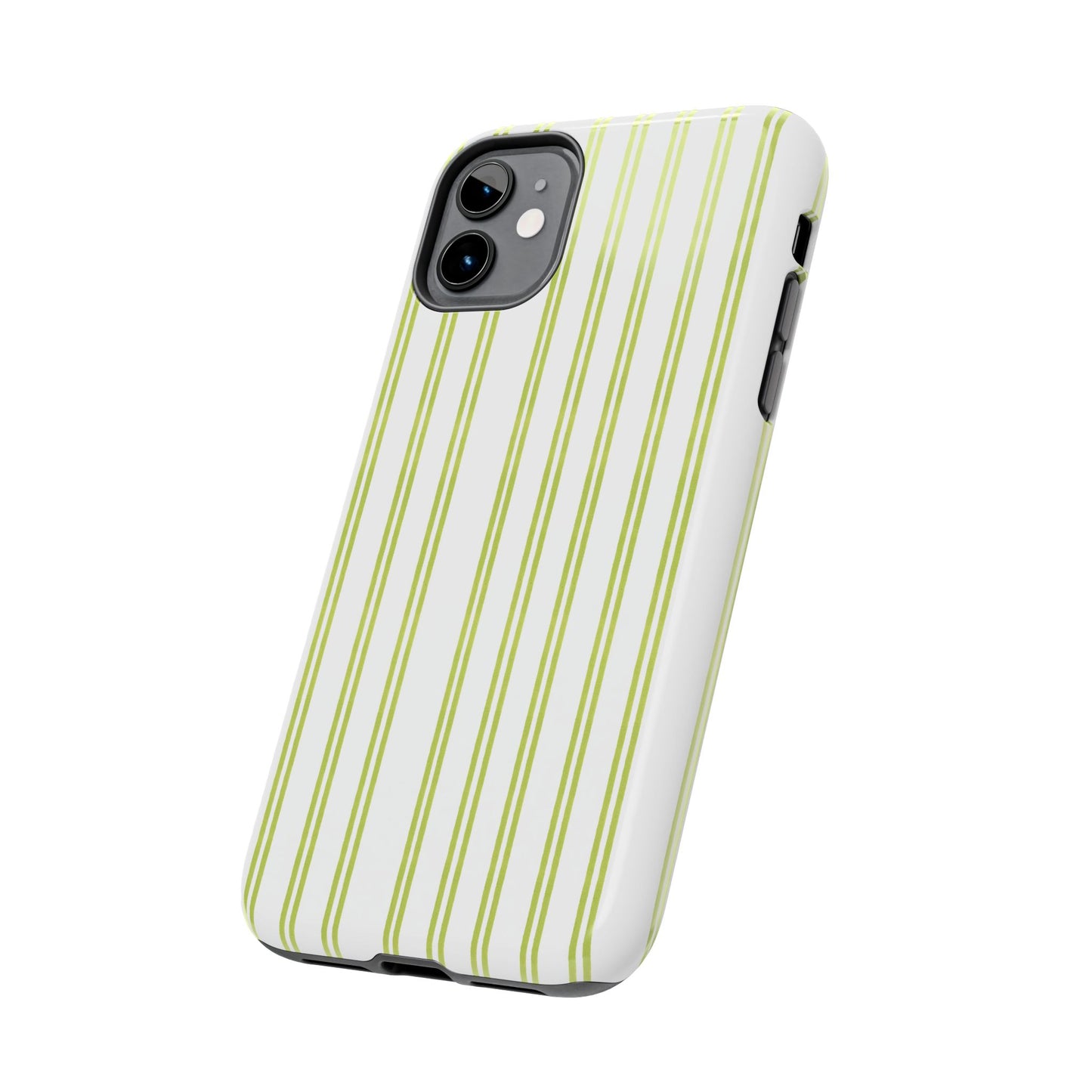 Green Double Stripe Phone Case