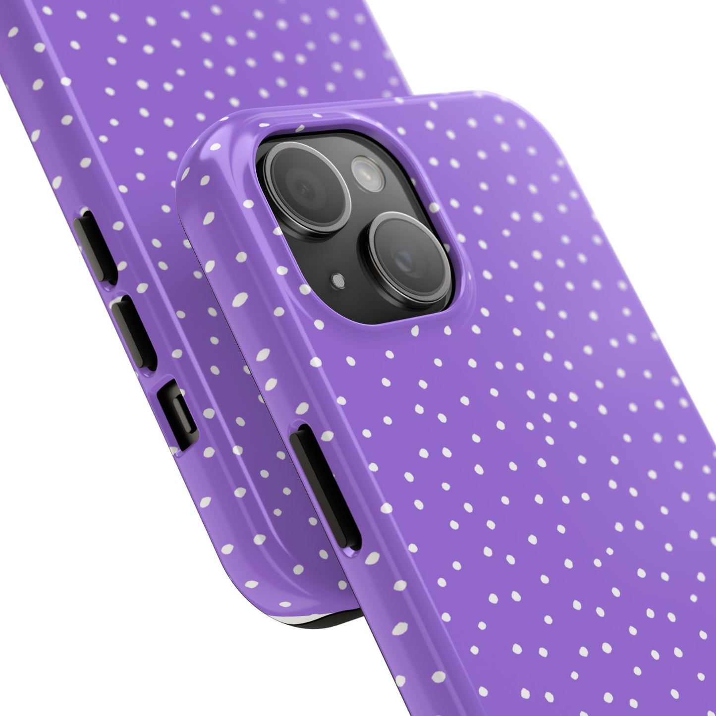 Dinky Dots Lilac / White Phone Case