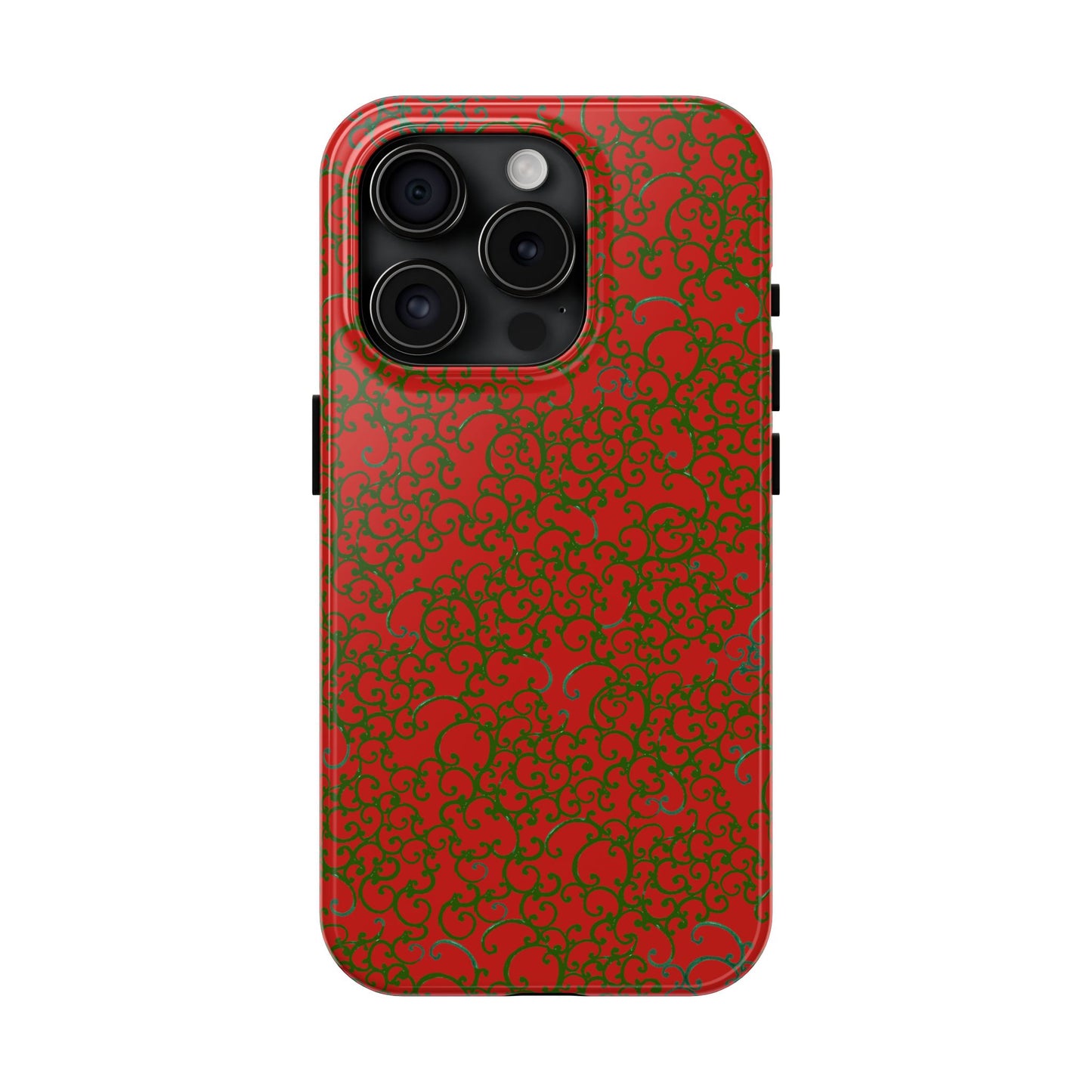 Scrollie Red / Green Phone Case