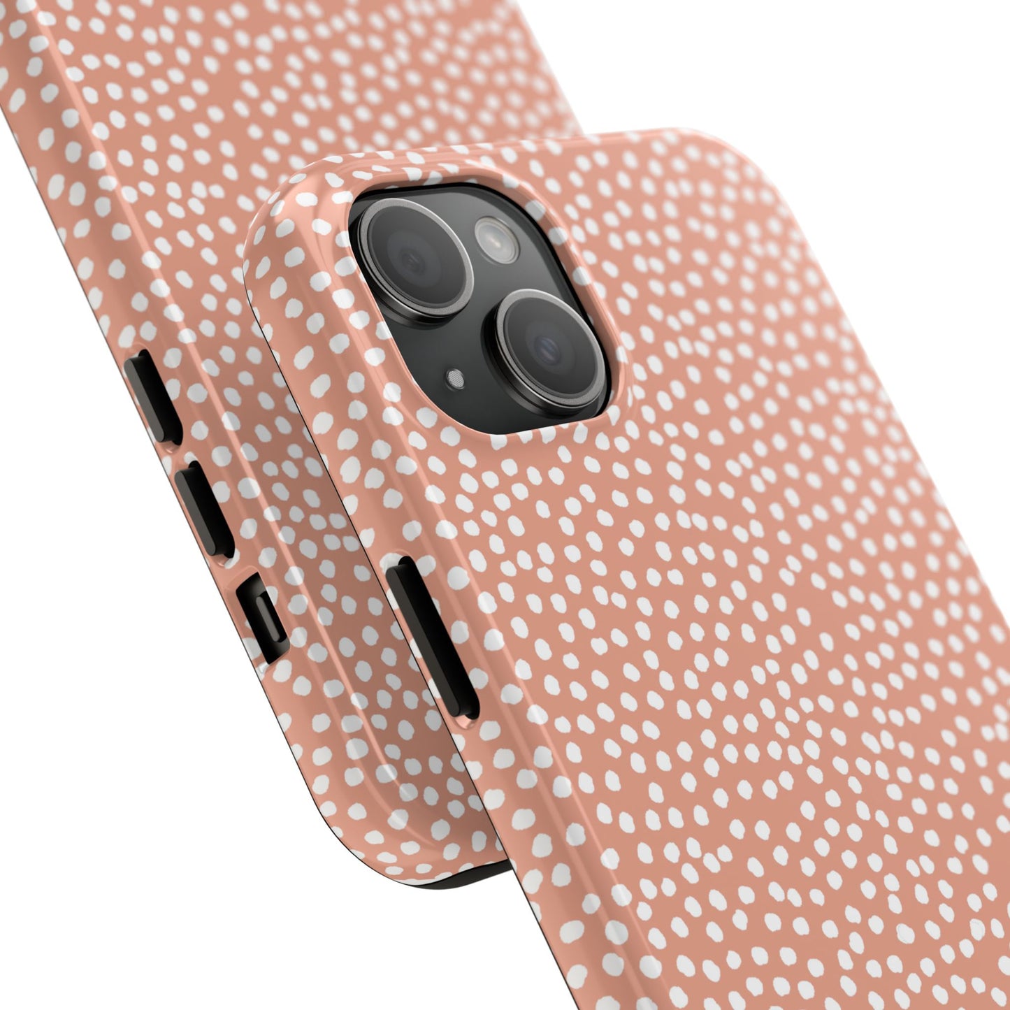 Bitty Dots Melon / White Phone Case