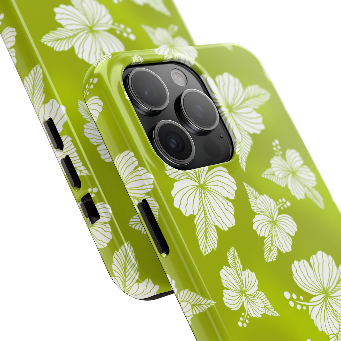 Hibiscus Green Phone Case