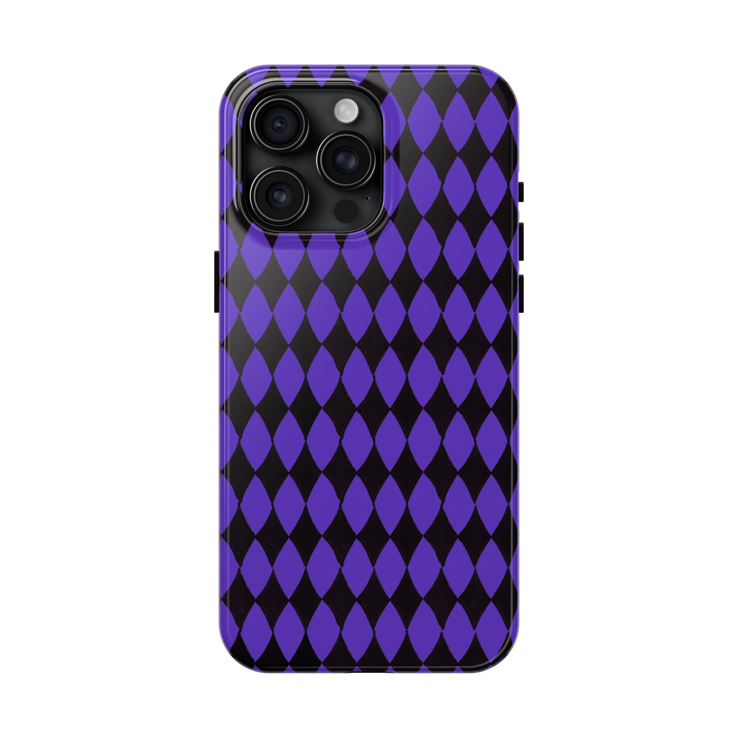 Diamond Purple / Black Phone Case