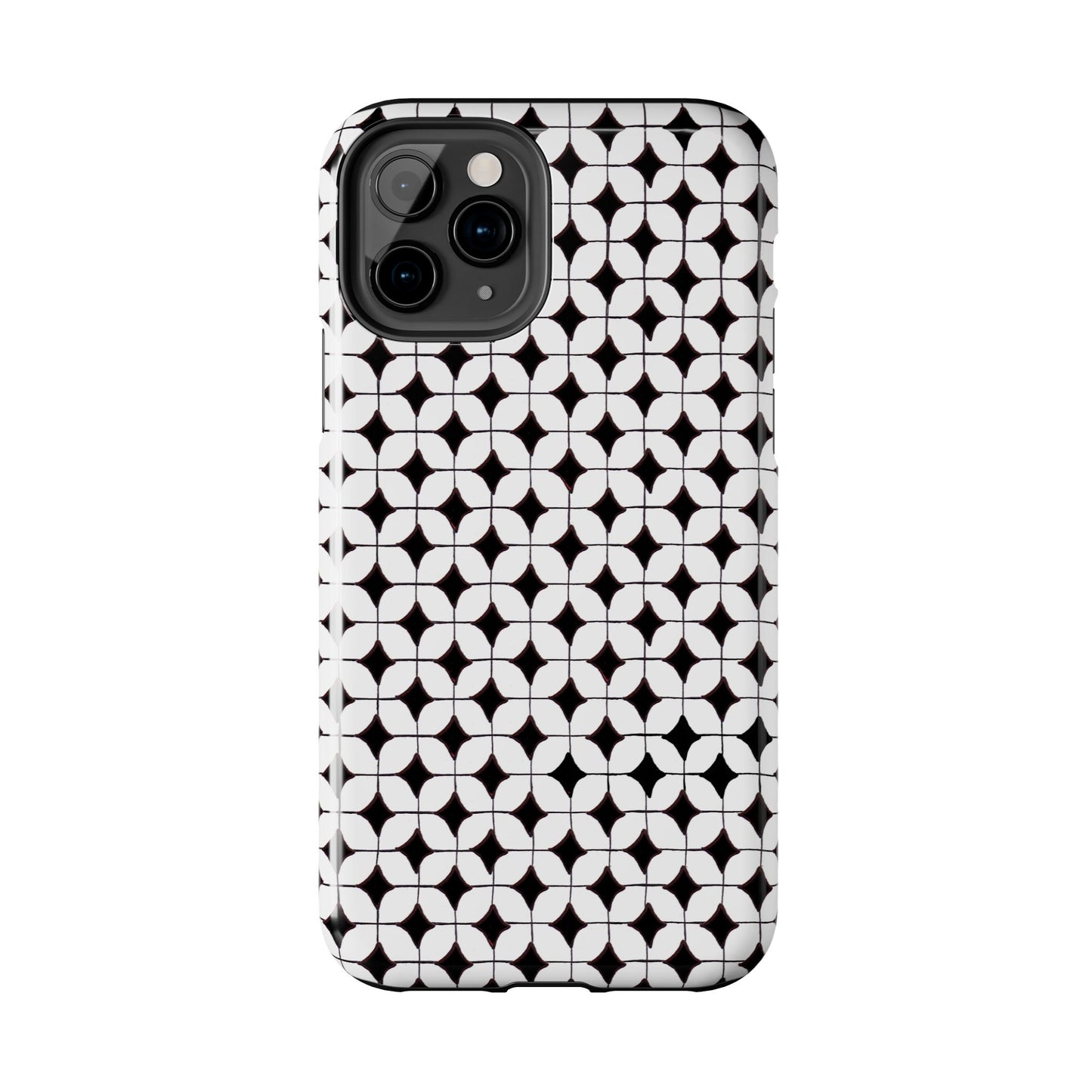 Tile-ish Black Phone Case
