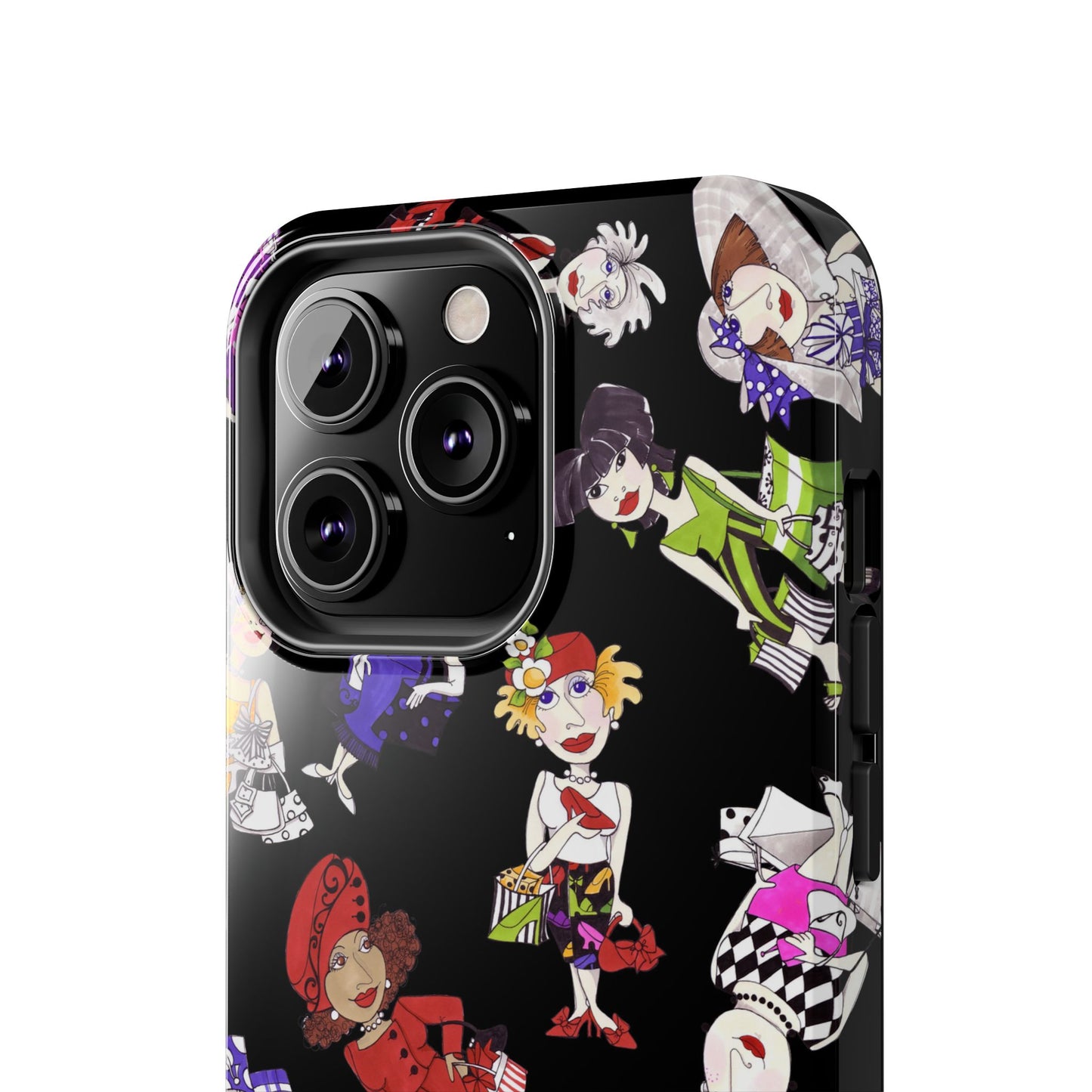 Gone Shopping Tossed Black Phone Case