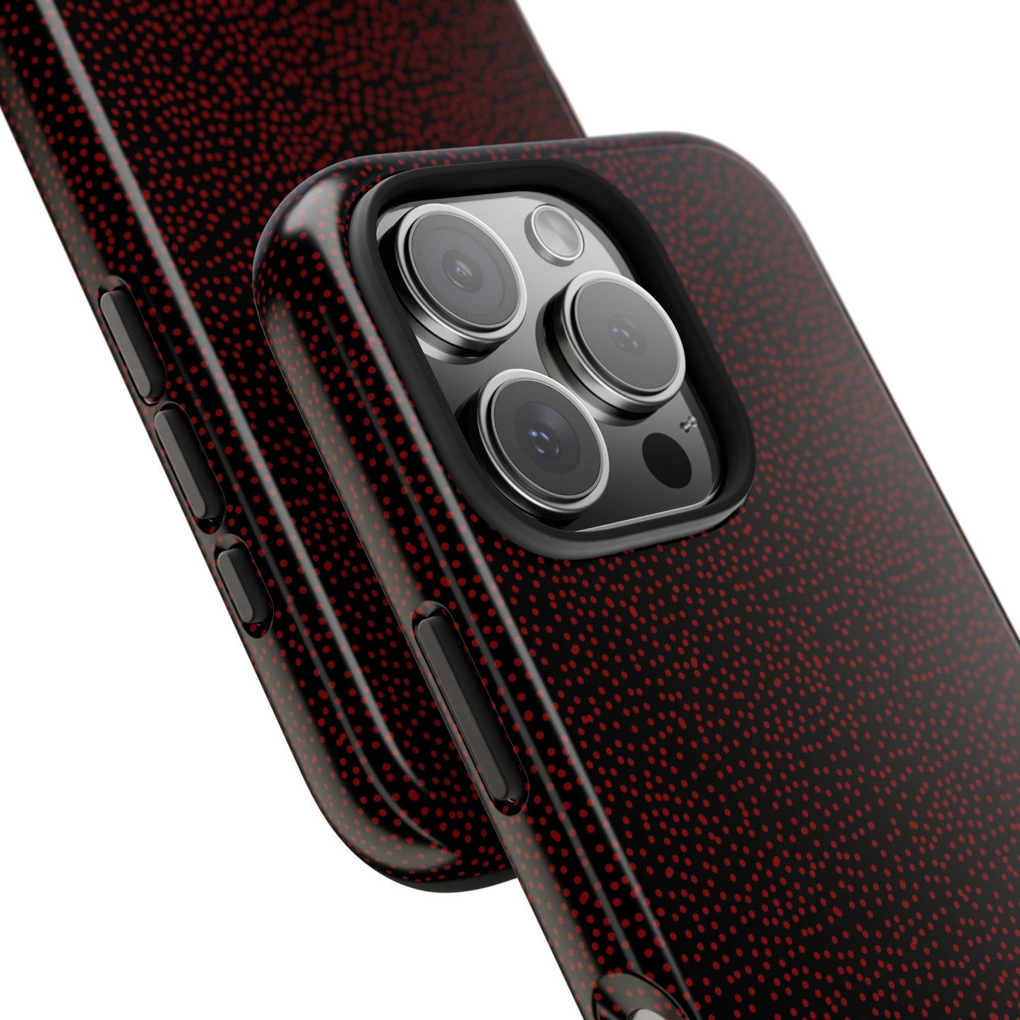 Mini Dot Black / Red Phone Case