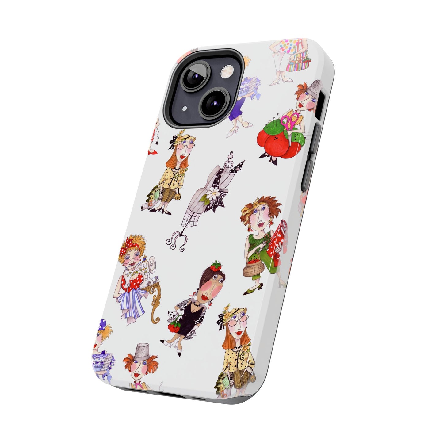 Sewphisticates White Phone Case