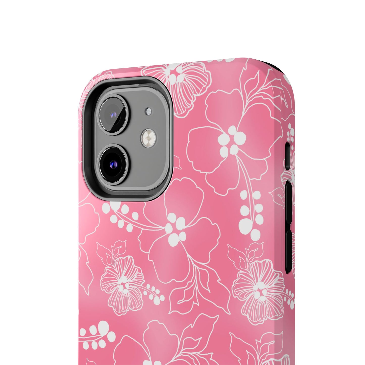 Lacey Hibiscus Pink Phone Case