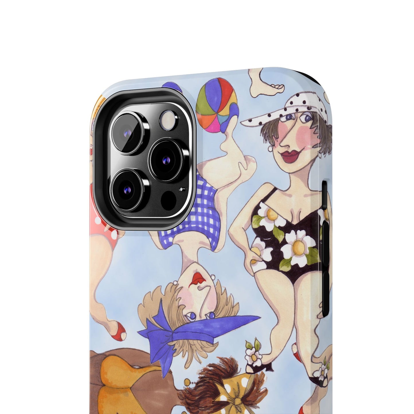Bathing Beauties Blue Sky Phone Case