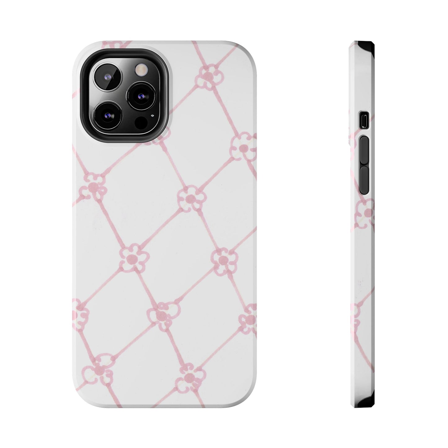 Flower Model Scroll Phone Case