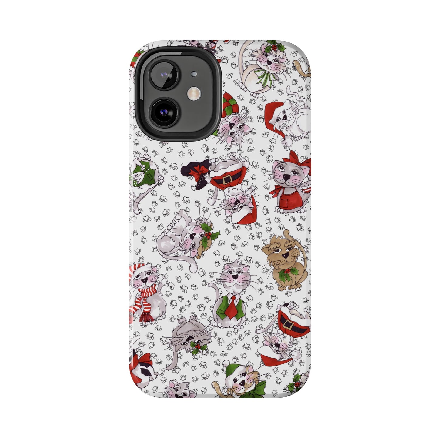 Kitty Blizzard White Phone Case