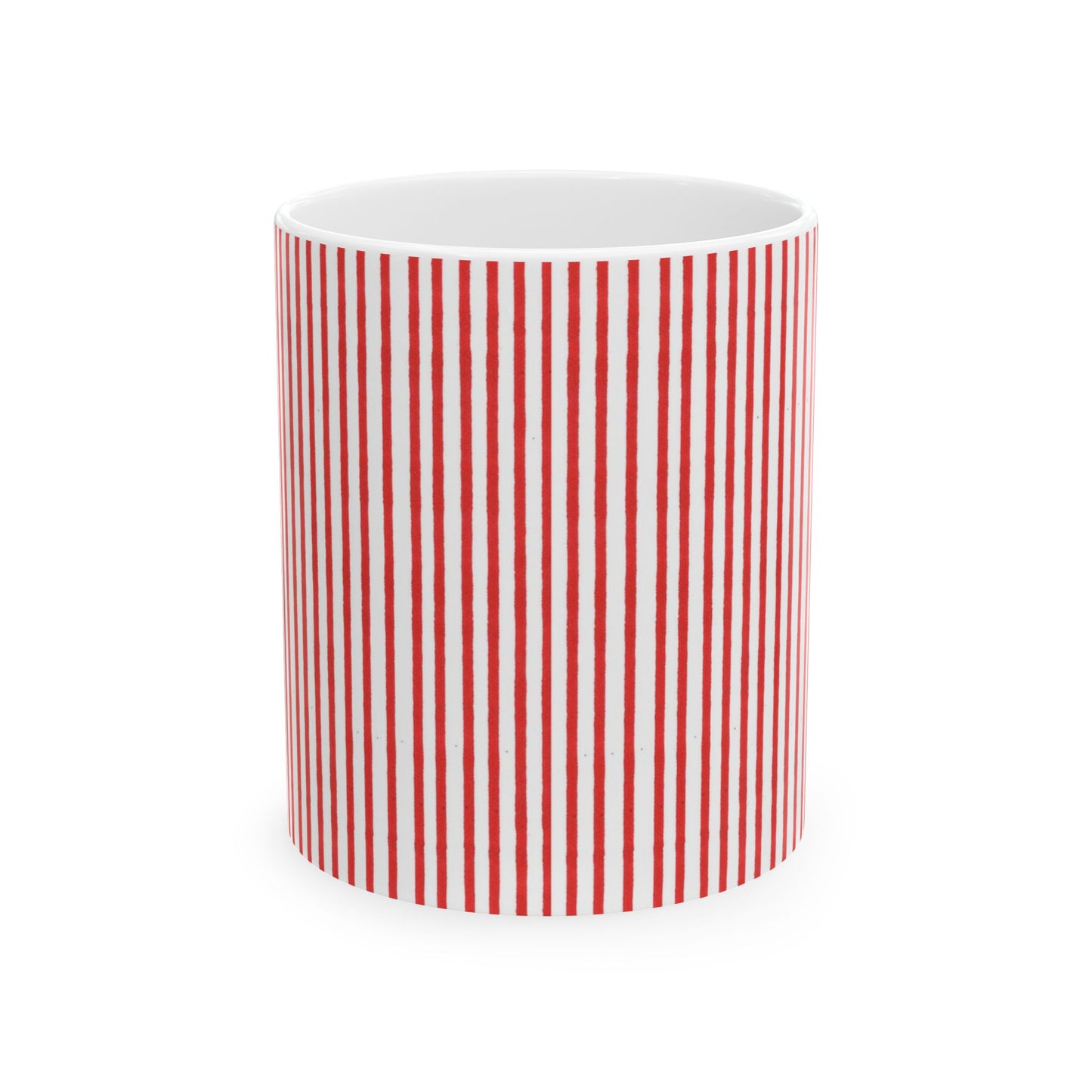 Stripe White / Red Cup