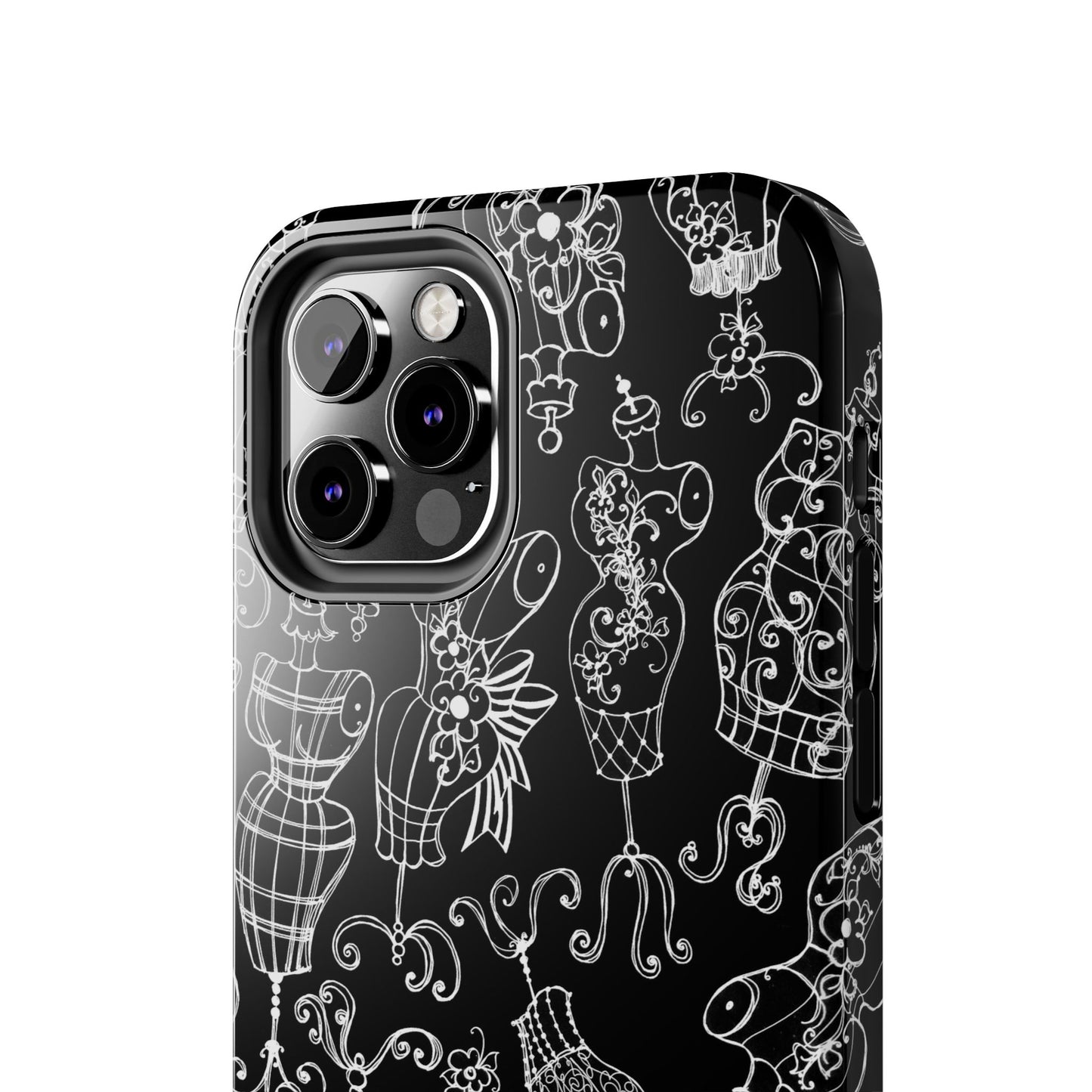 Mannequinique Black / White Phone Case