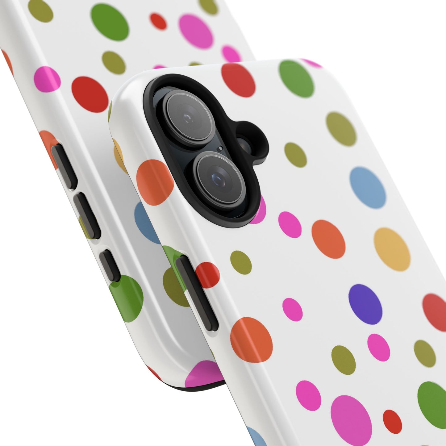 Dot Assortment White Phone Case