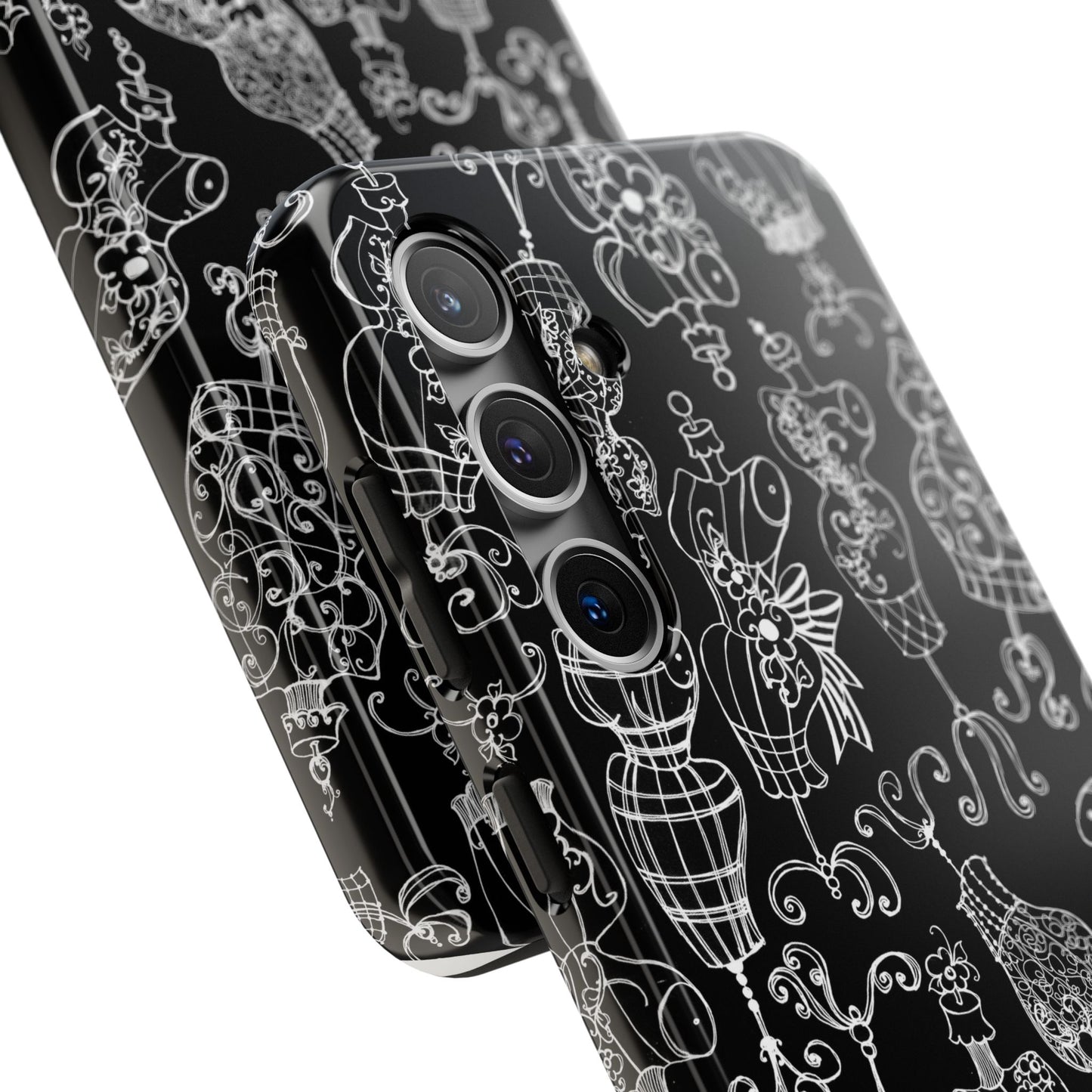 Mannequinique Black / White Phone Case