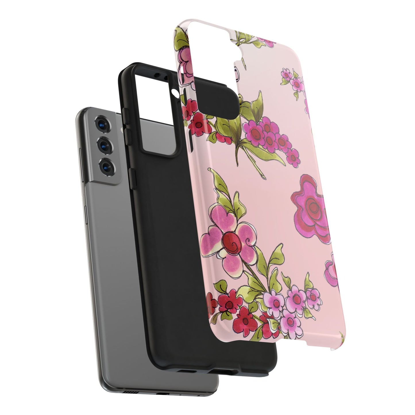 Jumbo Floral Pink Phone Case
