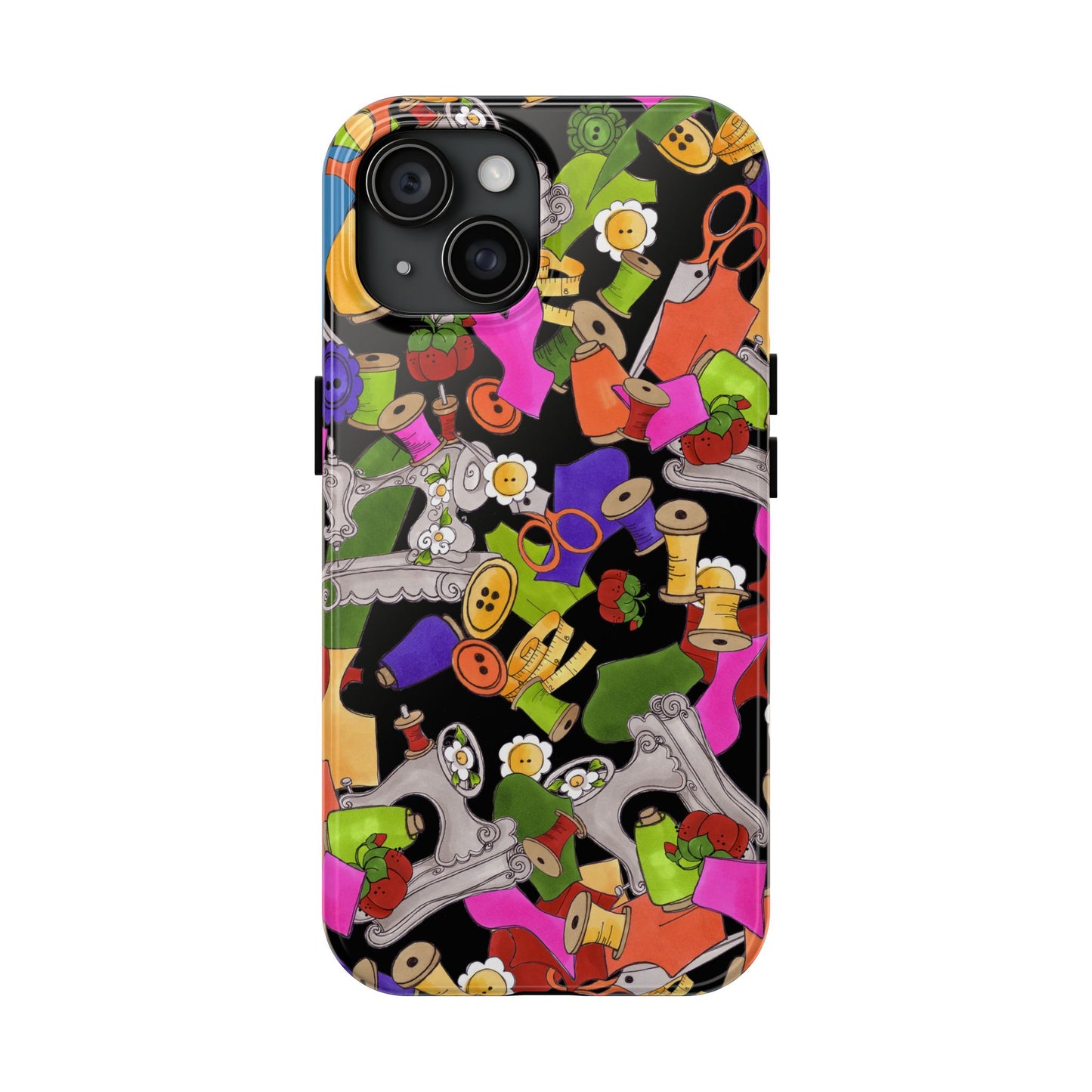 Kaleidasew Black Phone Case