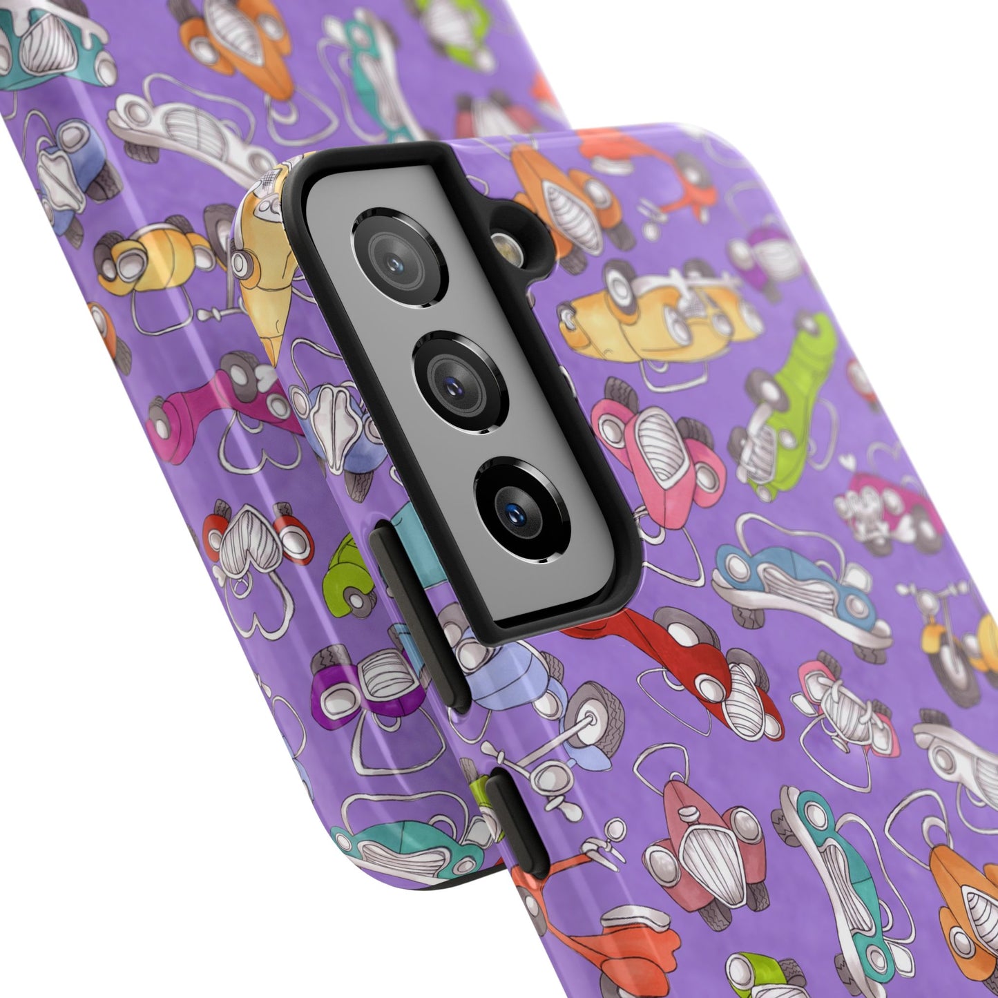 Pile Up Purple Phone Case