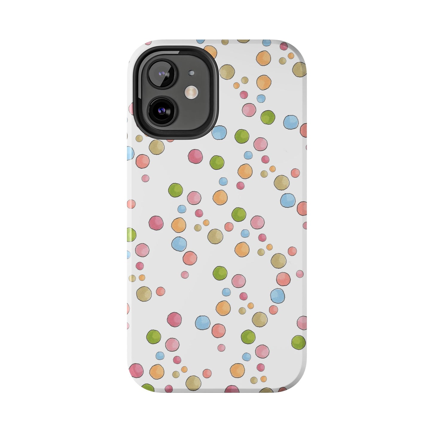 Clown Dots White Phone Case