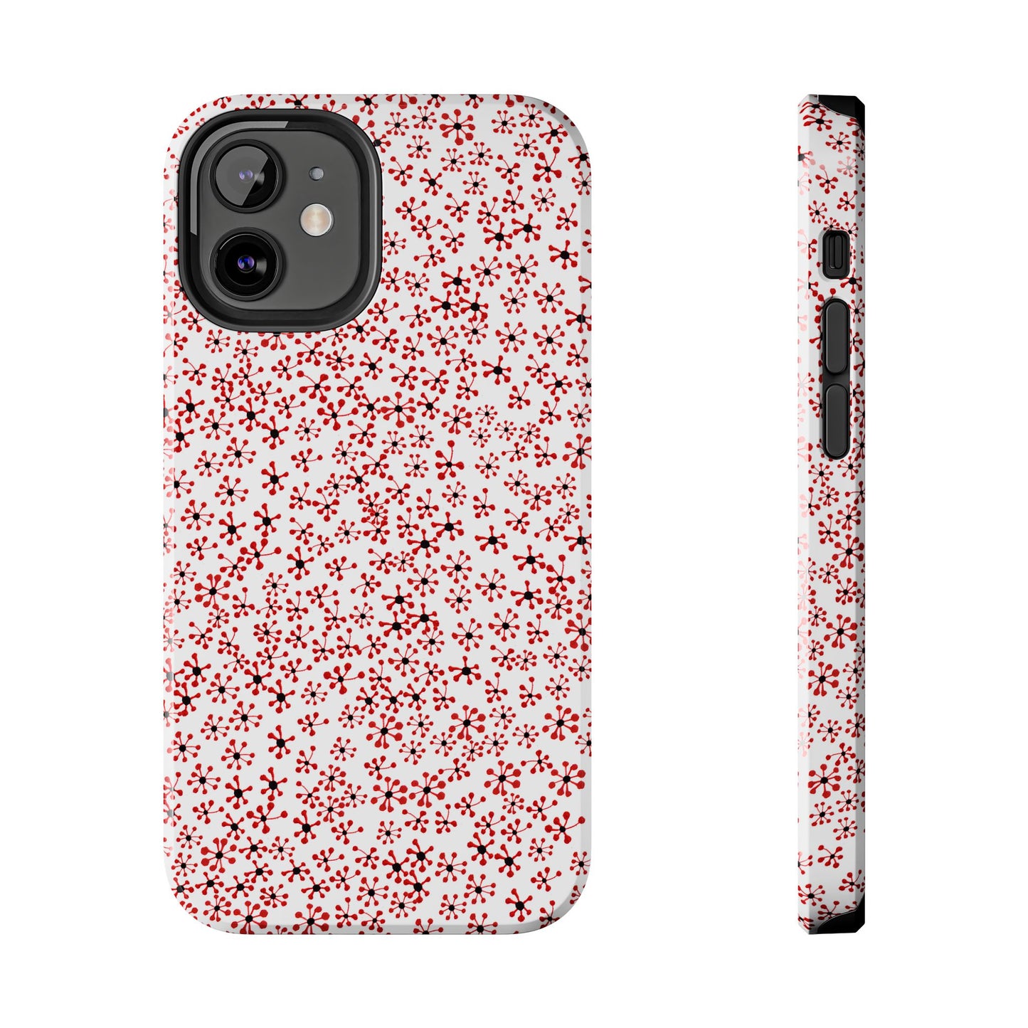 Flock of Red Daisies Phone Case