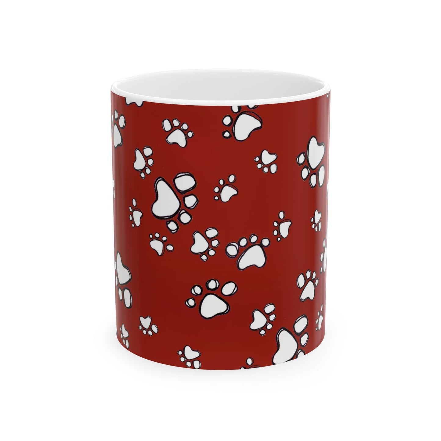 Paw Flakes Red Cup