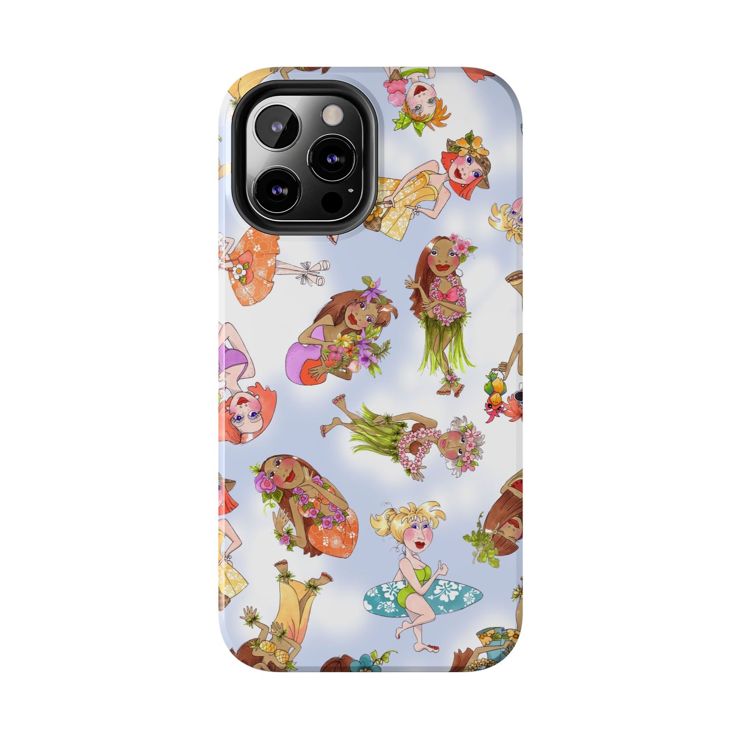 Island Toss Blue Sky Phone Case