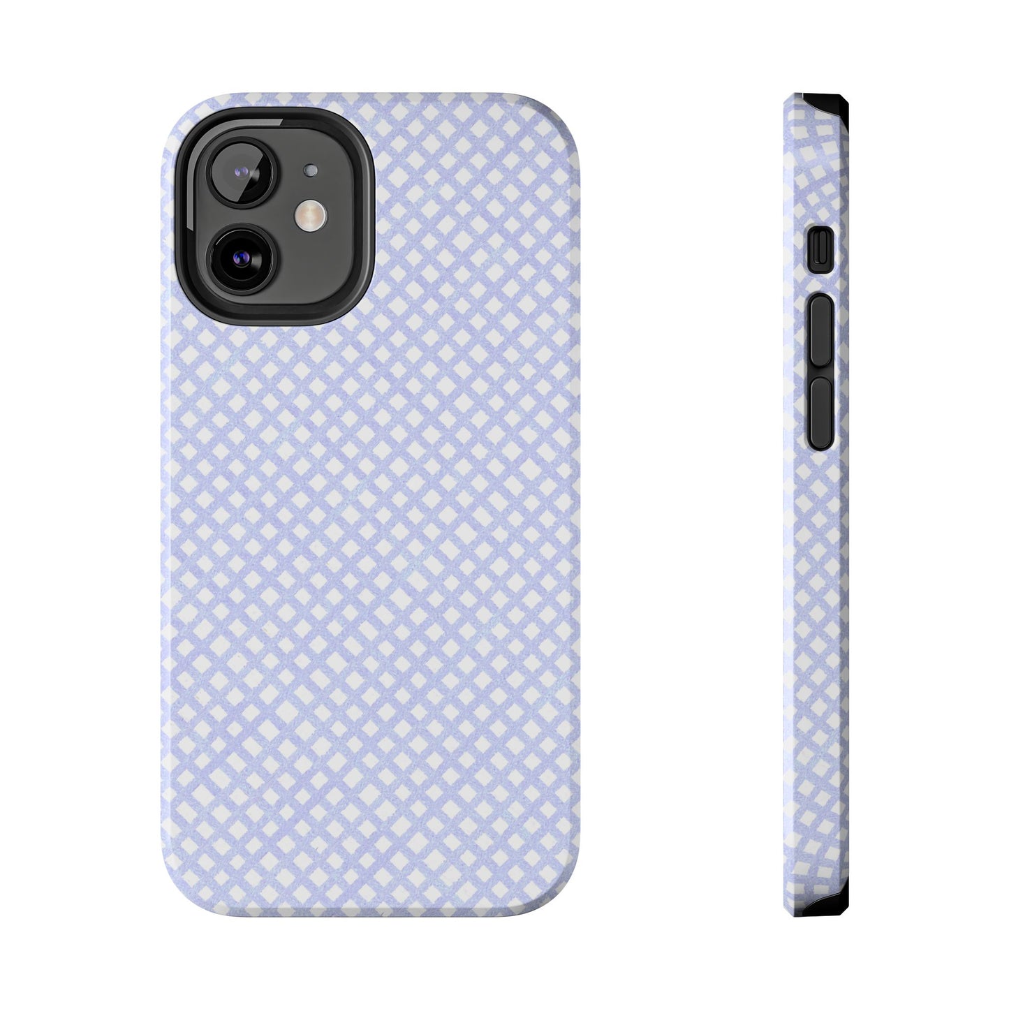 Bias Check Light Blue Phone Case