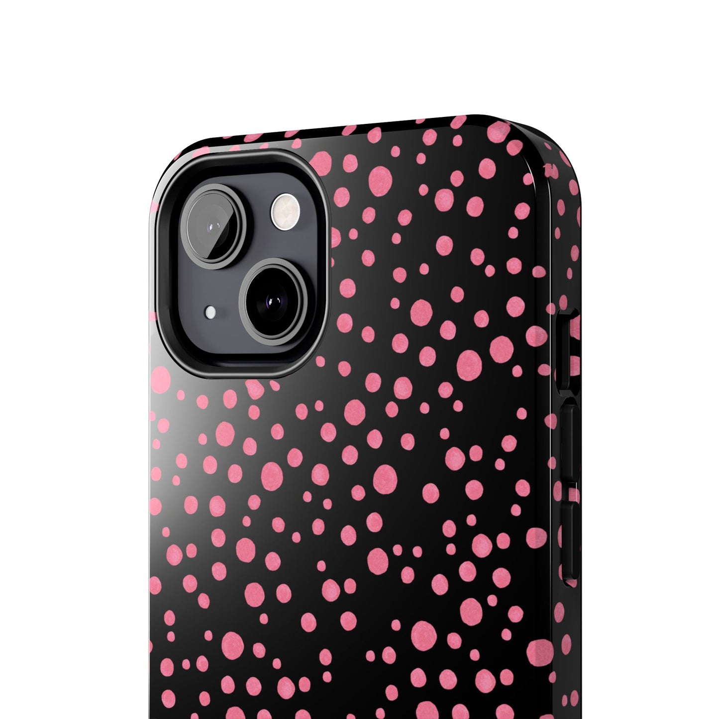 Balloon Dots Black / Pink Phone Case