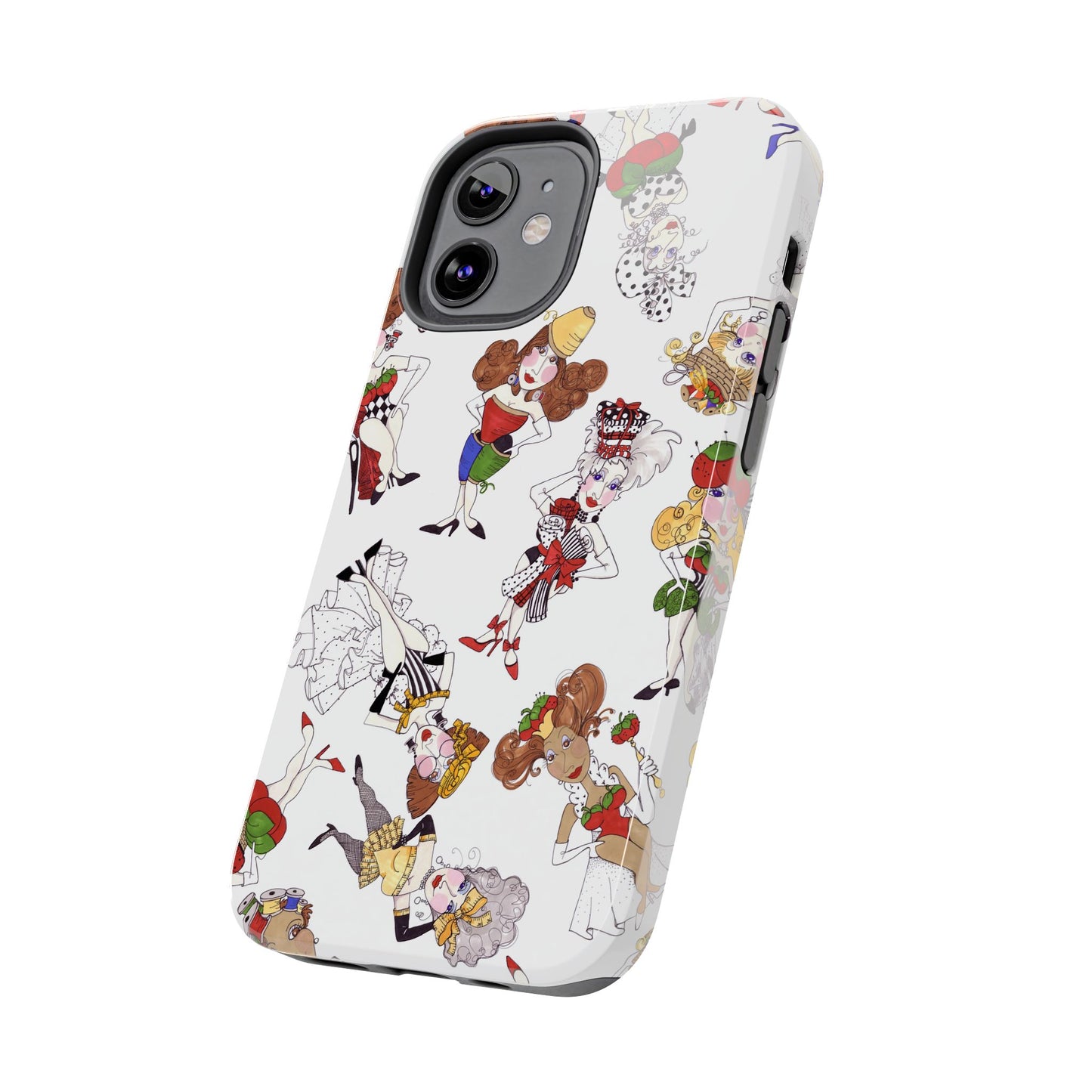 Sew Tossed White Phone Case