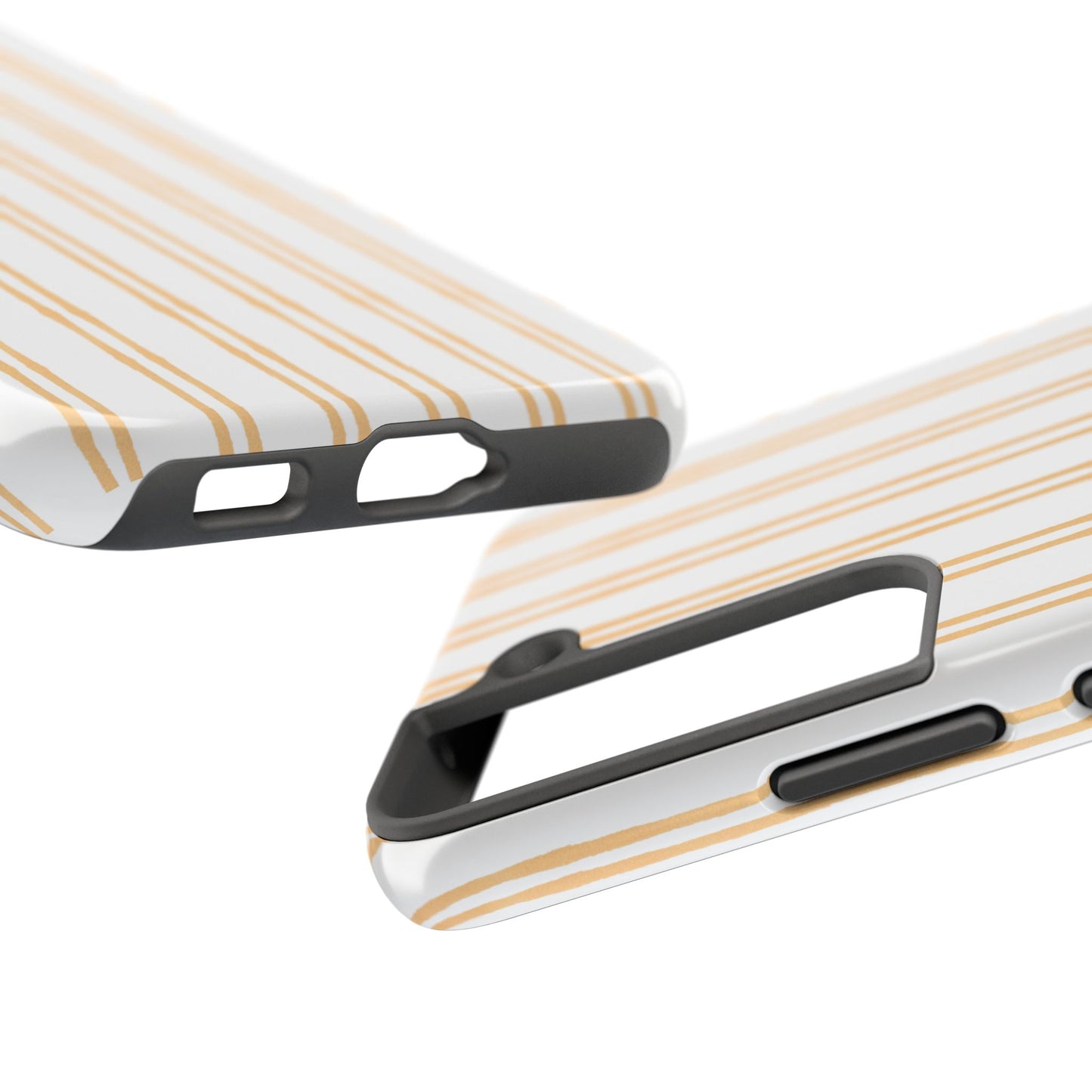 Double Stripe Yellow Phone Case