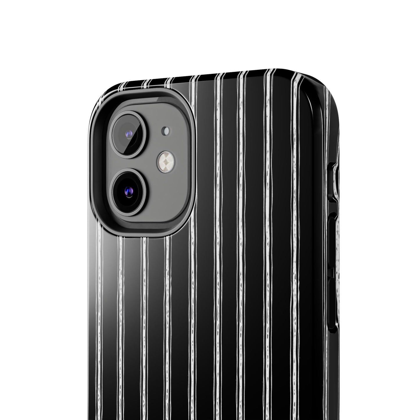 Napkin Stripe Black / White Phone Case