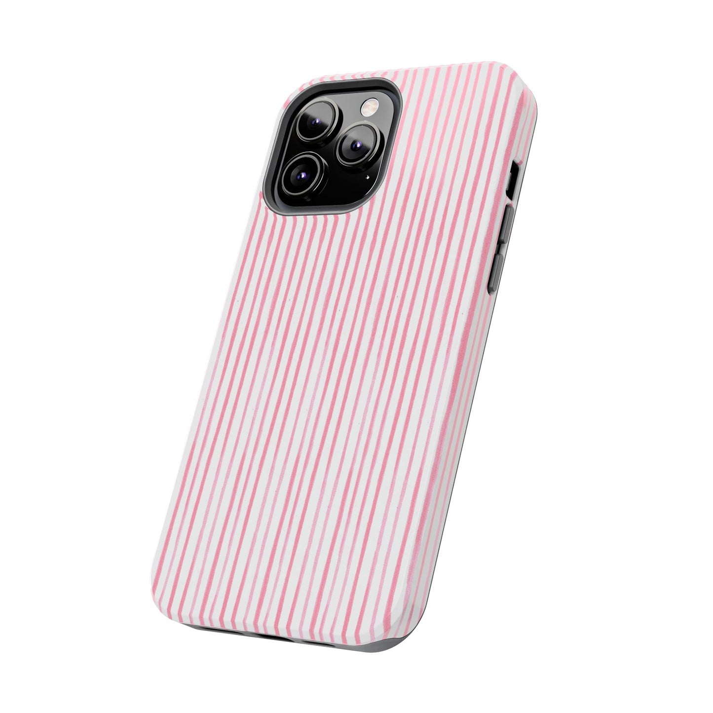 Candy Stripe White / Pink Phone Case