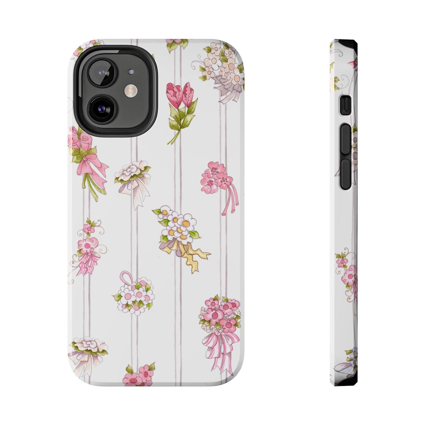 Bouquet Stripe Phone Case