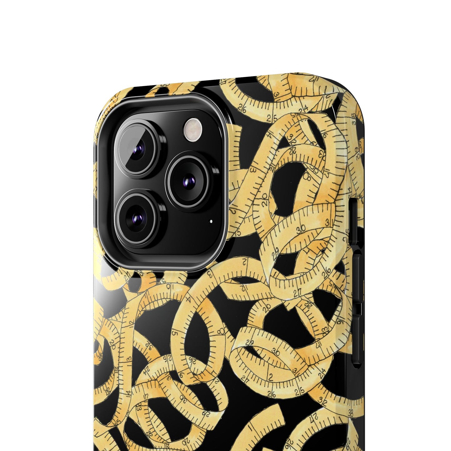 Tape Tangle Black Phone Case