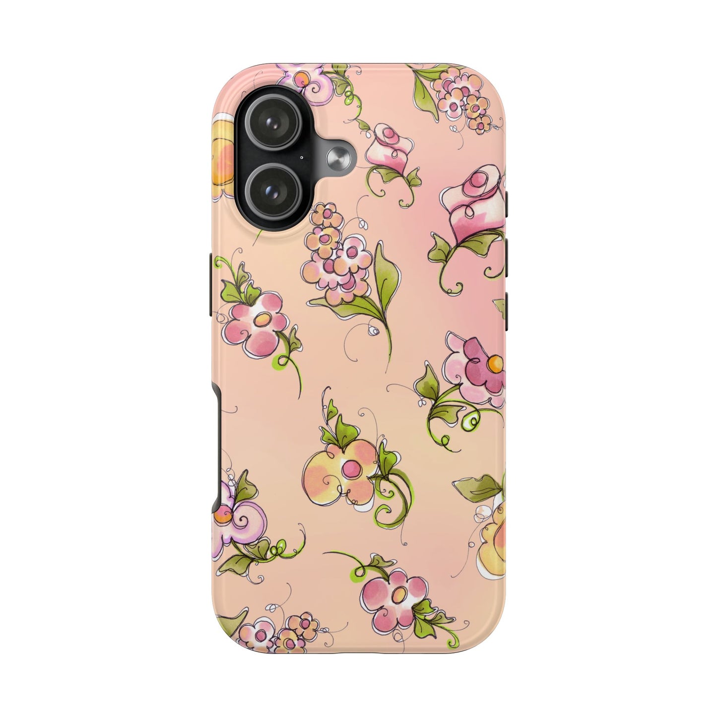 Flower Toss Sunrise Phone Case