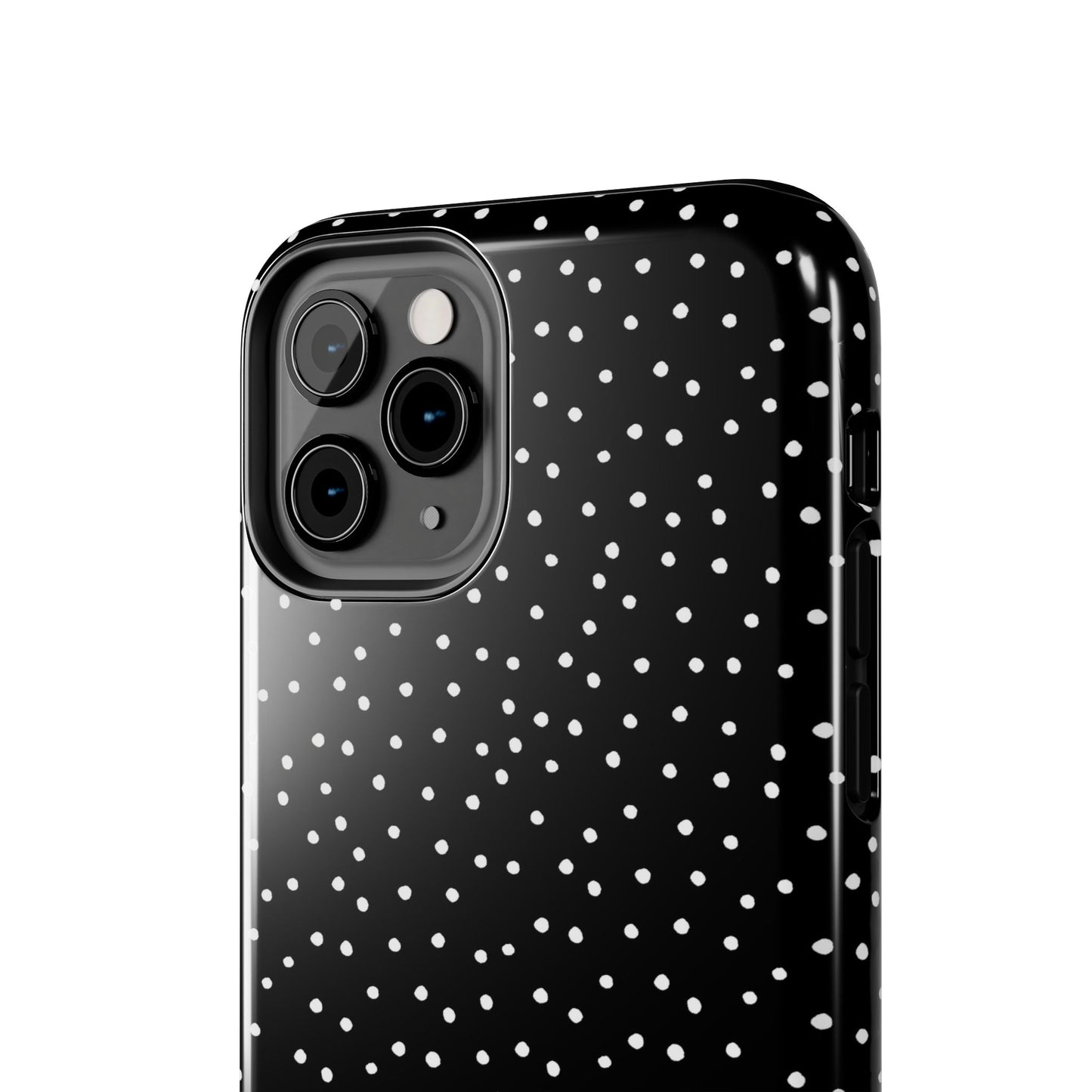 Dinky Dots Black / White Phone Case