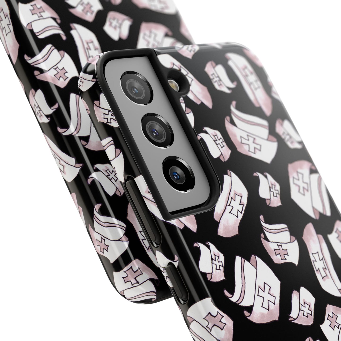 Happy Hats Black Phone Case
