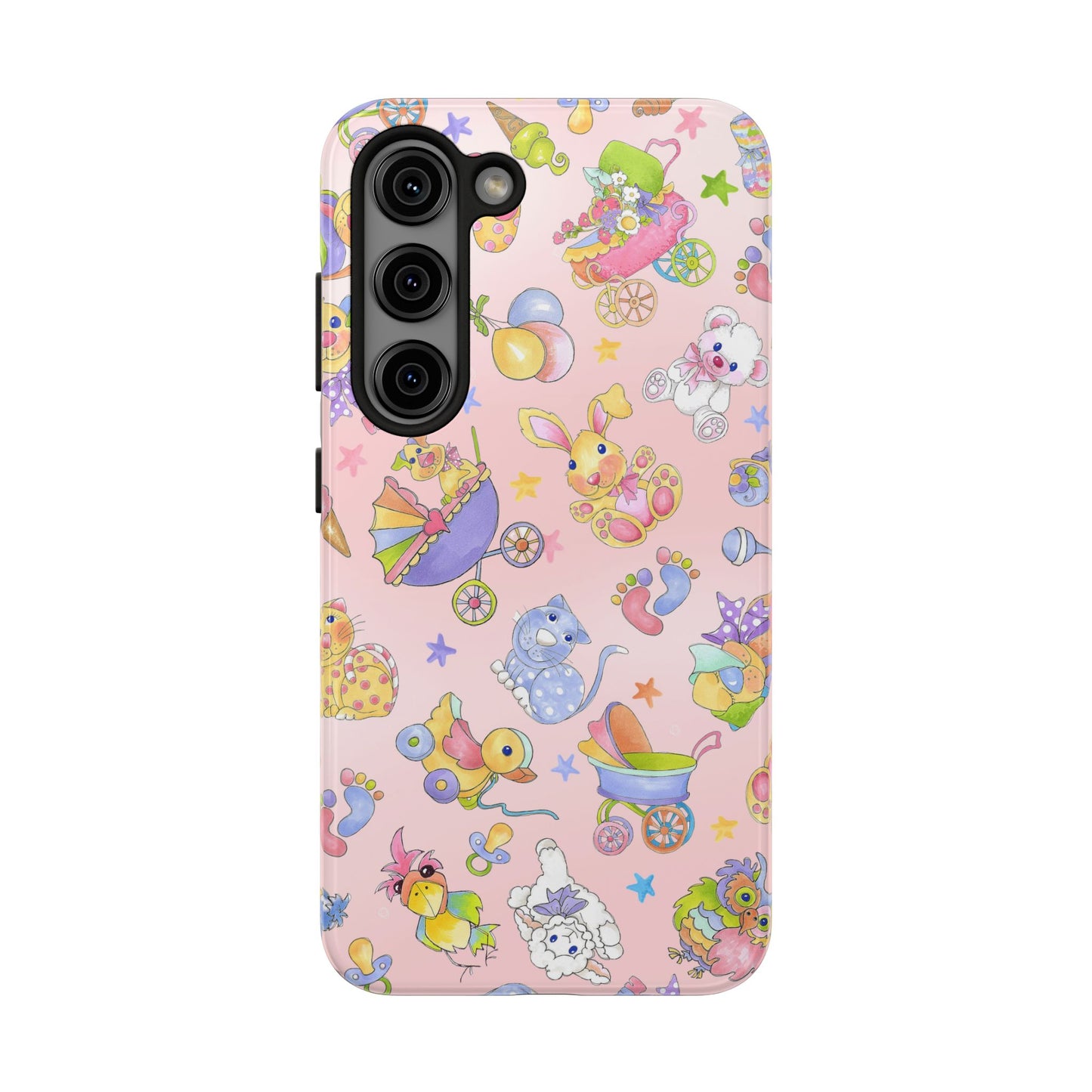 Busy Baby Pink Phone Case